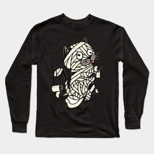 Zombie Cat Long Sleeve T-Shirt